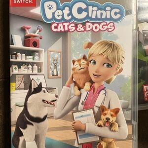 Nintendo Switch Pet Clinic Cats & Dogs Game